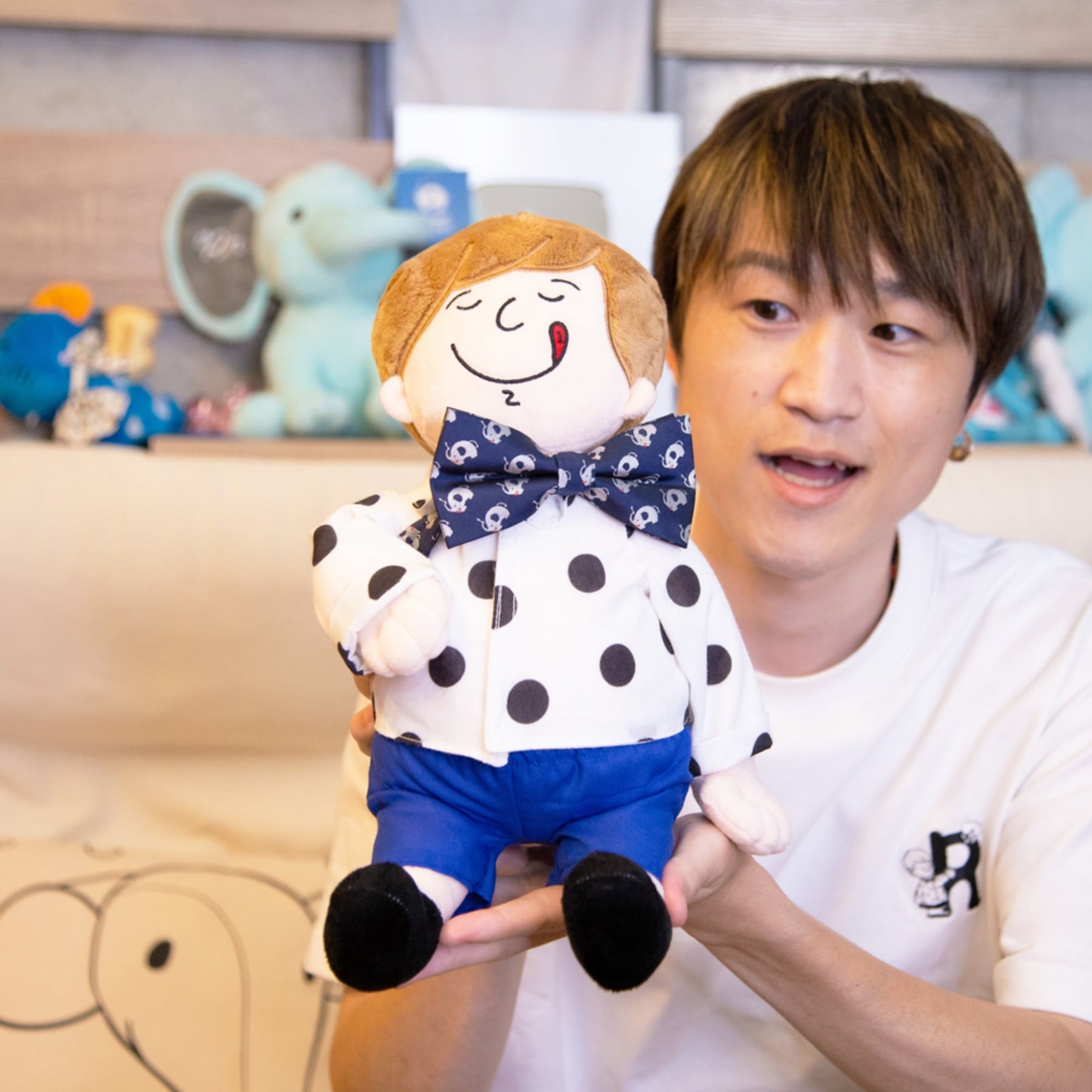ぞうさんパクパクぬいぐるみ – 324eco(ミツヨエコ)PRODUCTS公式オンラインショップ