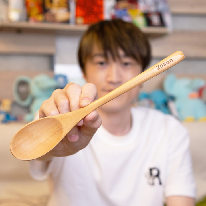 ぞうさんパクパクロゴ入り スプーン＆フォークセット – 324eco