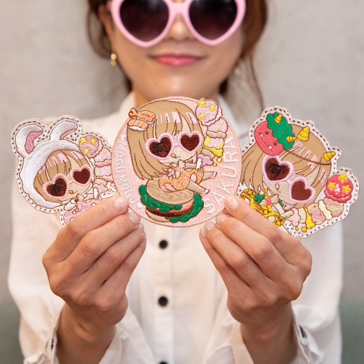 もぐもぐさくらワッペン – 324eco（ミツヨエコ）PRODUCTS公式